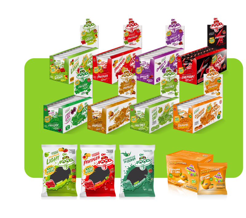 Dr. Food gomitas masticables
