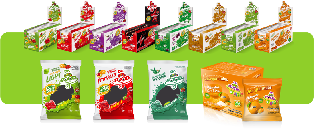 Dr. Food gomitas masticables